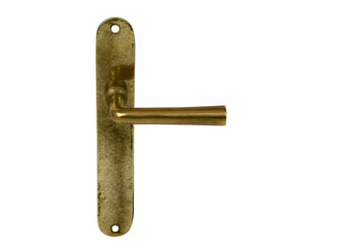 GIARA ART DESIGN-BRONZE, CONO Maniglia in ottone su piastra