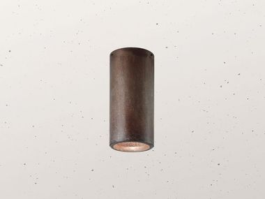 Faretto rotondo in ferro a soffitto GIRASOLI 208.02 Il Fanale