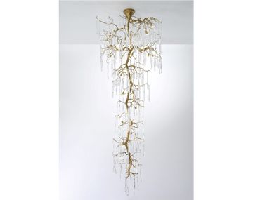 Luminária pendente feita à mão de bronze GLAMOUR STALACTITE LARGE Serip