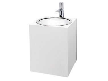 Wall-mounted resin handrinse basin GLOSS Vallvé