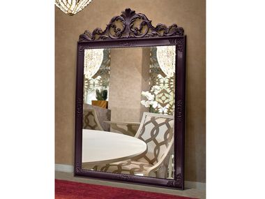 Specchio rettangolare con cornice da parete GOLD CASA +39