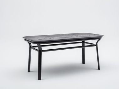 Rectangular bistro side table GRACE MDD