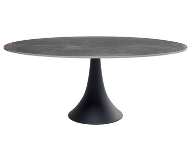 Oval ceramic table GRANDE POSSIBILITÀ KARE Design