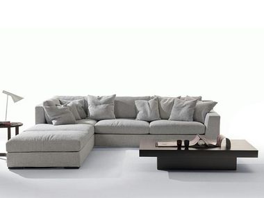 Fabric sofa with chaise longue GRANMILANO Marac