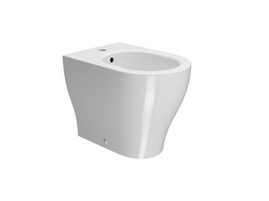 Bidé de cerâmica de chão com rebosadero TONO 6462111 GSI ceramica