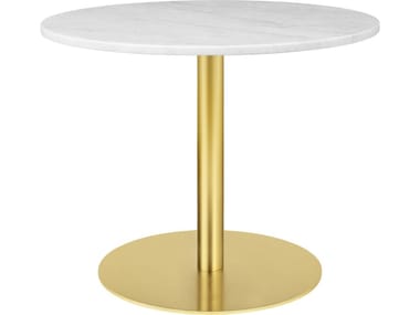 Round coffee table GUBI 1.0 LOUNGE TABLE
