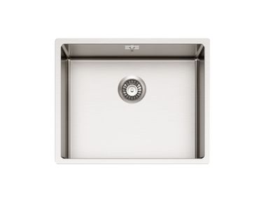 Undermount single stainless steel sink VC90510 GUGLIELMI RUBINETTERIE