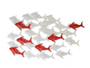 Divisorio sospeso in polipropilene KOI SCREEN G_GRADO