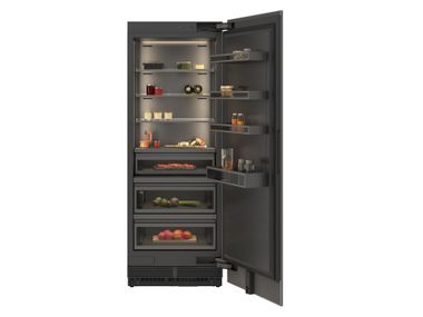 Einzeltür Einbaukühlschrank aus Edelstahl RVC477190 Gaggenau