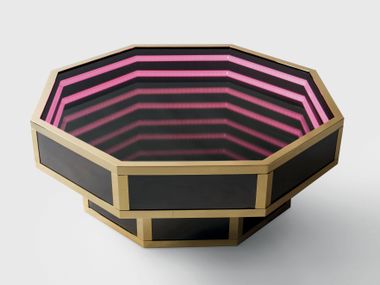 Octagonal central coffee table YOKO Galbiati