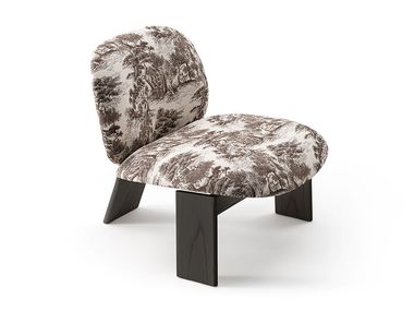 Fabric armchair SAKI ELITE Gallotti&Radice