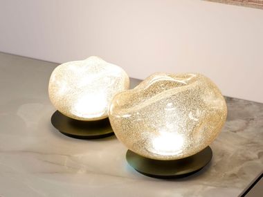 Blown glass table lamp BUBBLE Gamma Arredamenti