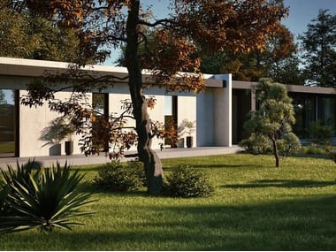 GammaVilla, FACCIATA VENTILATA Soluzioni di facciata ventilata per ville modulari