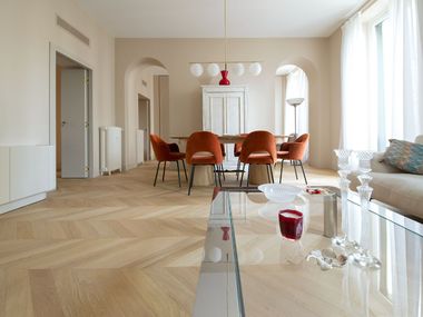 Parqué preacabado SPINA NOBLESSE® 45° Garbelotto