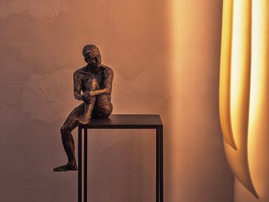 Scultura in bronzo PERSPECTIVE Gardeco Objects