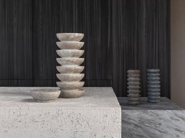 Soapstone vase TORRE VASE Gardeco Objects