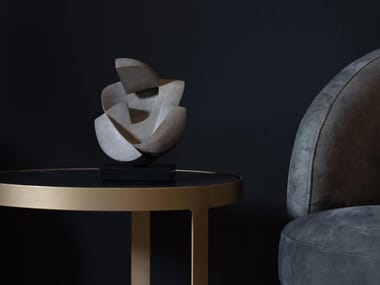 Scultura in bronzo UNCONDITIONAL LOVE XS GREY-GREEN Gardeco Objects