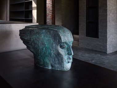 Bronze sculpture WIND Gardeco Objects