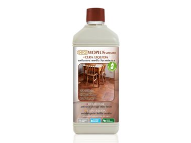 Schutz und Pflege für Boden WOPLUS SATINATO Geal