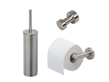 Stainless steel toilet set NEMOX Geesa
