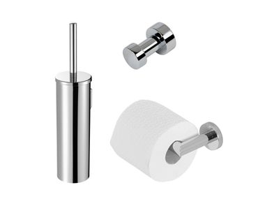 Stainless steel toilet set NEMOX Geesa