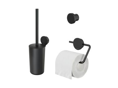 Stainless steel toilet set OPAL Geesa