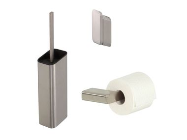 Stainless steel toilet set SHIFT Geesa