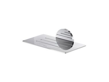 Wall-mounted steel soap dish SUITE Geesa