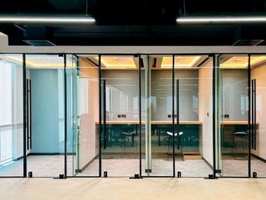 Gemino System, GXDF Porta a battente in vetro