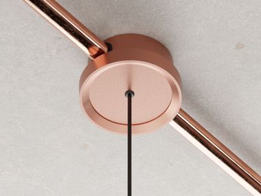 Rosace électrifiée CEILING DOT COPPER Genuit