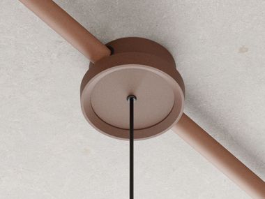 Rosace électrifiée CEILING DOT CORTEN Genuit