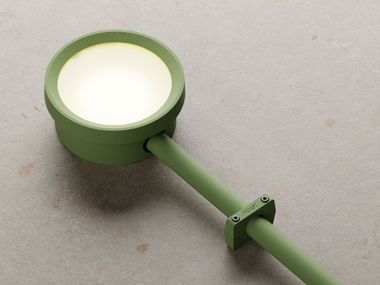 Powder coated aluminium wall lamp LIGHT DOT COLOR Genuit