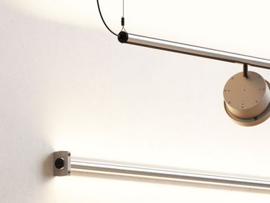LED track-Light SKYNE DOUBLE SILVER Genuit