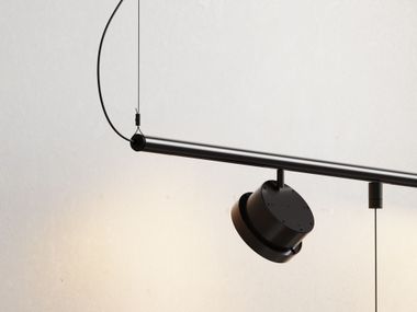 Electrified lighting track SKYNE TRACK COLOR Genuit
