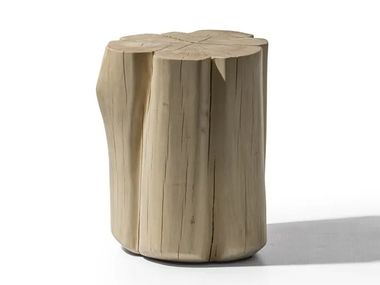 Wooden stool / coffee table BRICK S Gervasoni