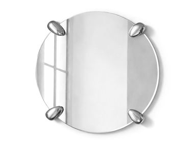 Runder Spiegel aus Aluminium zur Wandmontage KIRA 98 Gervasoni