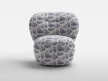 Loungesessel aus Stoff mit abnehmbarem Bezug LOLL 07 - CAPSULE COLLECTION Gervasoni