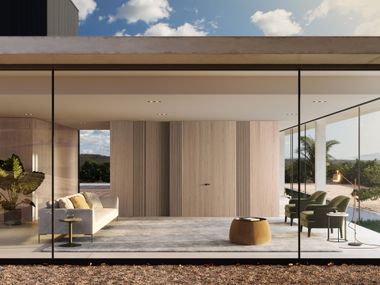 Wooden door / boiserie INFINITY TABULA & T25 Ghizzi & Benatti