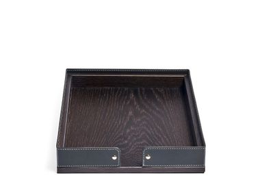 Leather desk tray organizer BADEN Gianfranco Ferré Home