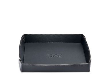 Schreibtisch-Organizer aus Leder BADEN Gianfranco Ferré Home