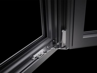 Concealed hinge for aluminium windows C.H.I.C. 130 ERRE Giesse