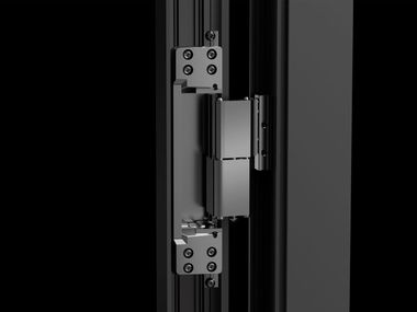 Concealed hinge for aluminium doors C.H.I.C. DOOR 160 Giesse