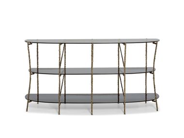 Open wall-mounted bookcase FLORA 94 Ginger & Jagger
