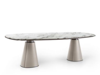 Oval marble table FLORIA Giorgetti