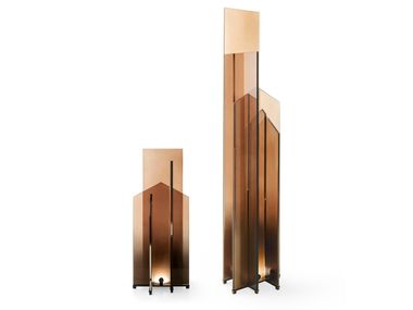 Glass table lamp / floor lamp HIGHRISE Giorgetti