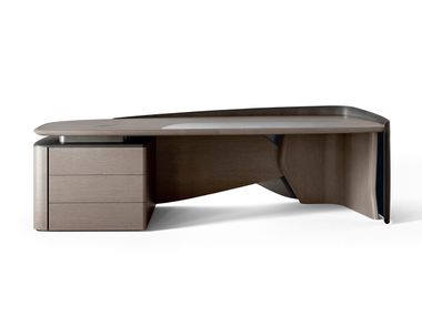 Ash executive desk with drawers KIMÈ Giorgetti
