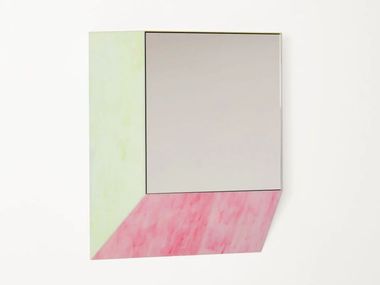Specchio da parete con cornice REMIS Glas Italia