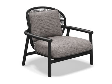 Poltrona da giardino in tessuto con braccioli FERN Gloster