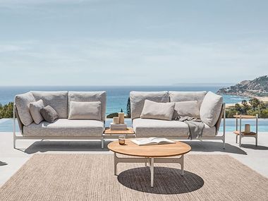 Divano da giardino modulare in tessuto GRAND SAIL Gloster