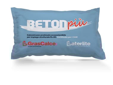 Laterlite, GRASCALCE BETONPIÙ Calcestruzzo strutturale ecosostenibile